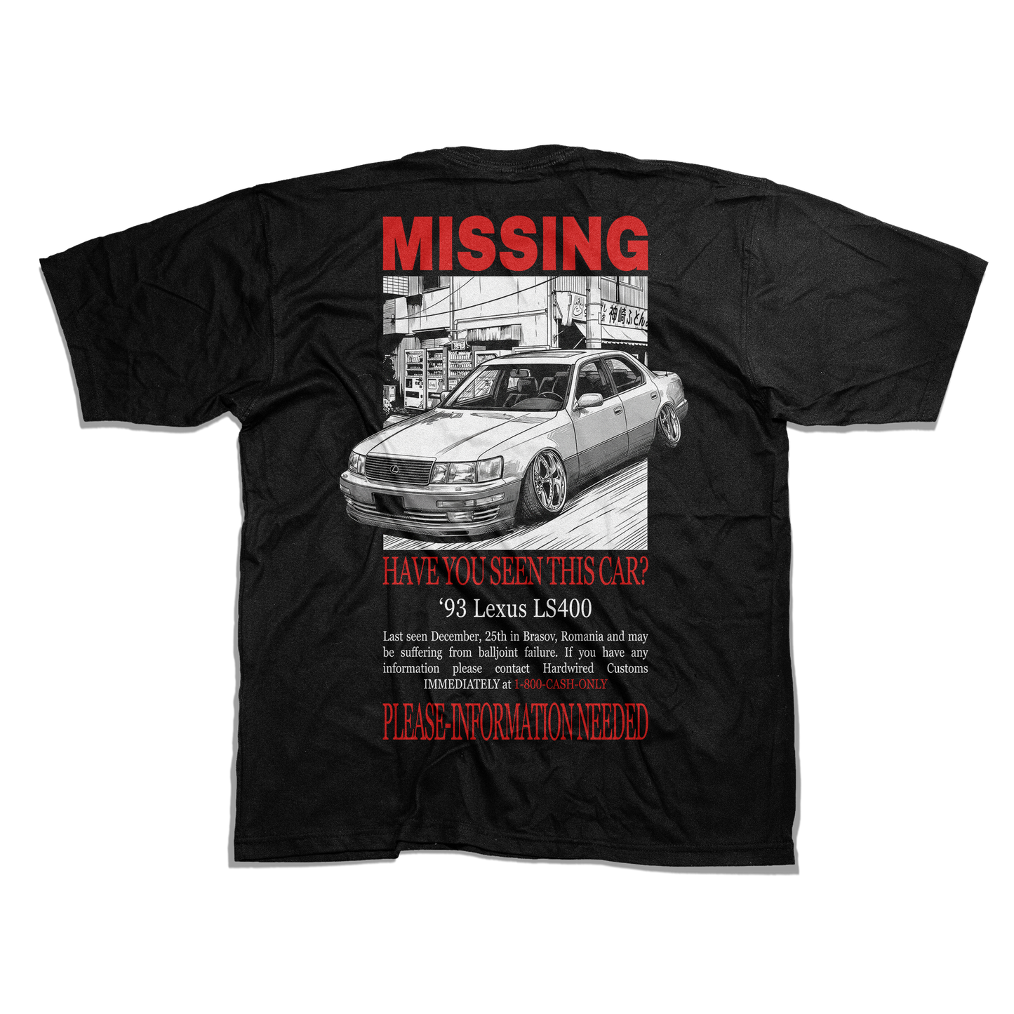 Missing LS400 T-Shirt